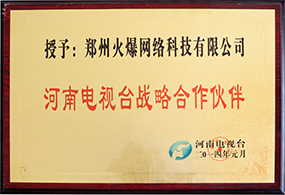 河南電視臺戰(zhàn)略合作伙伴